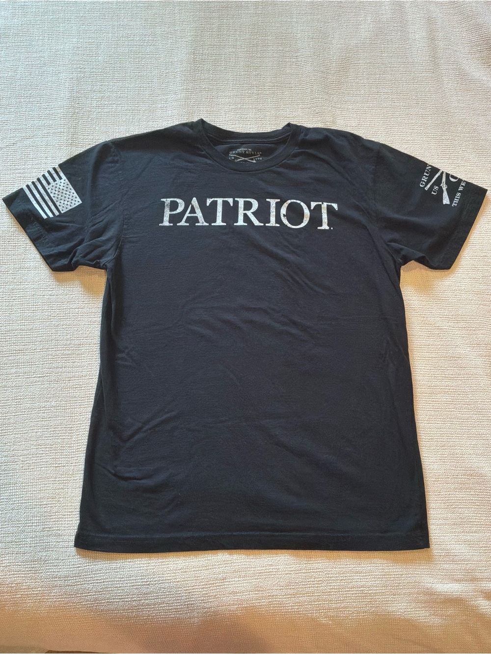 Grunt Style PATRIOT Short Sleeve Tee - Size Medium